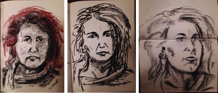 portrait sketches comp 2